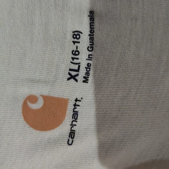 Carhartt Women's Yellow Quarter-Zip Shirt - Picture 2 of 2